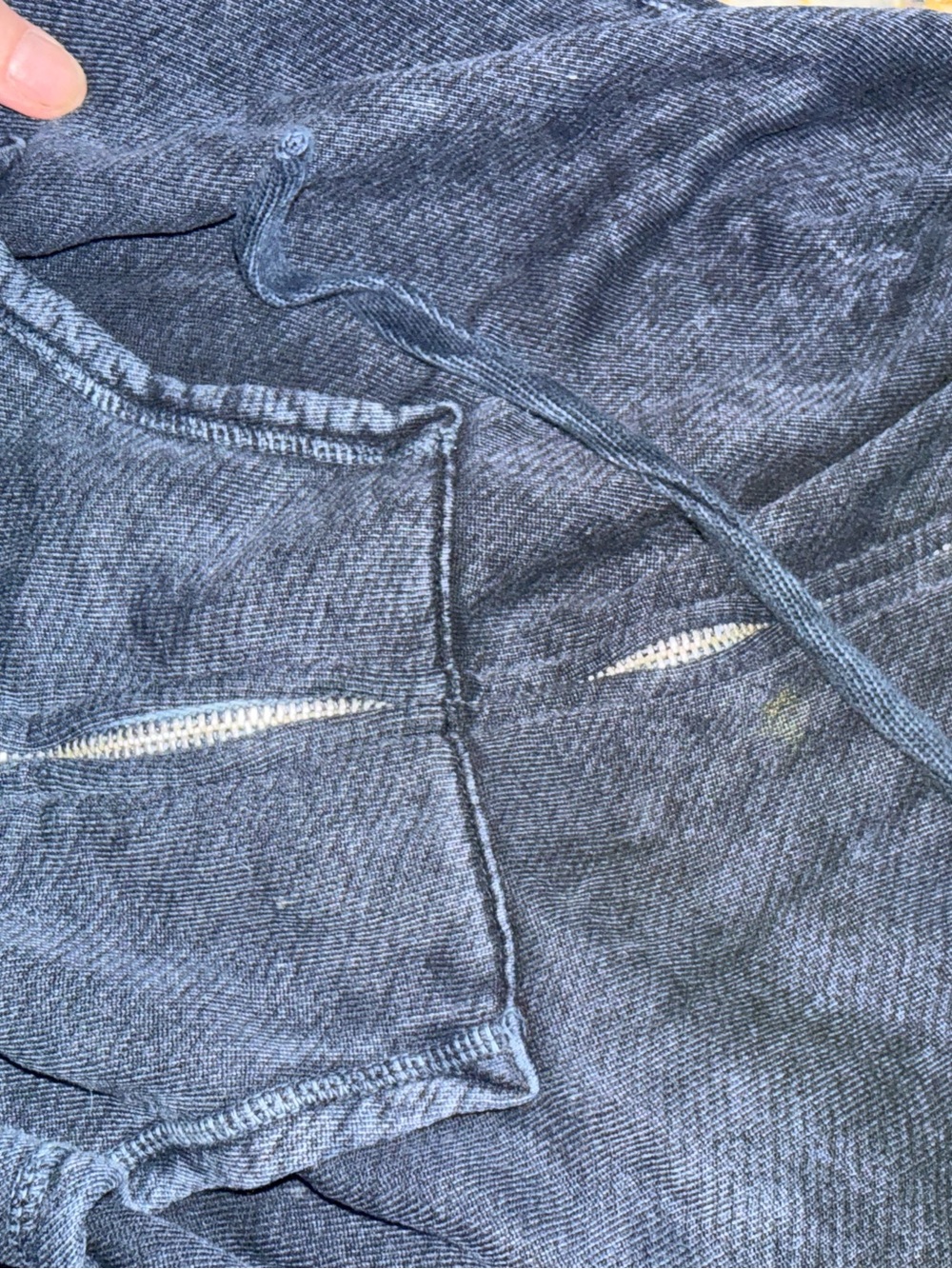 FREECITY Superfluff Lux Vintagebath Zip Hoodie - Space Dust 2/M - Picture 7 of 11
